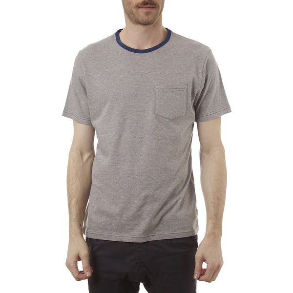 Px Los Angeles Theo Striped Tee Salmon