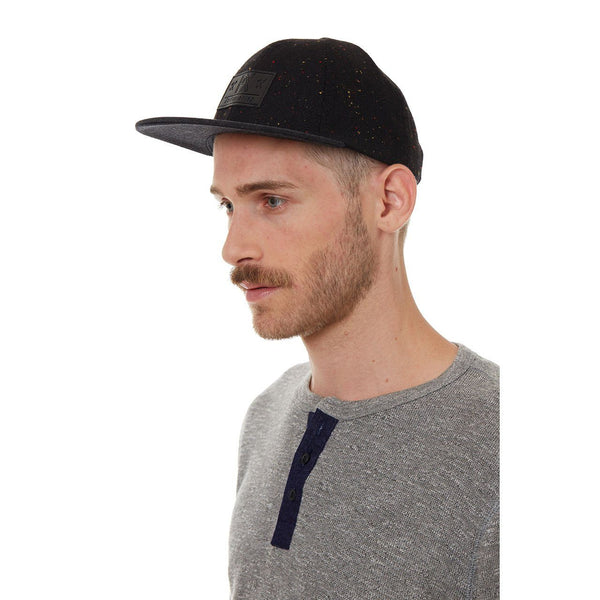 Px Los Angeles Travis Flat Brim Speckle Hat Black