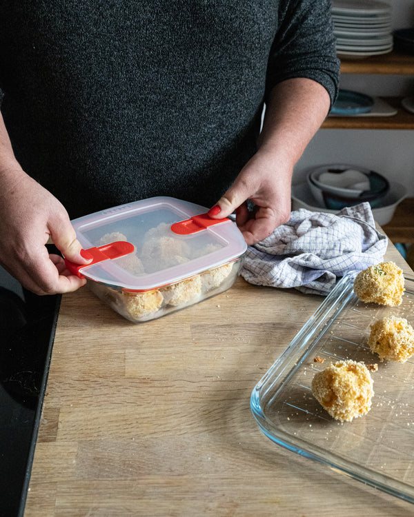 Pyrex Cook&Heat - Square Replacement Lid With Steam Valves