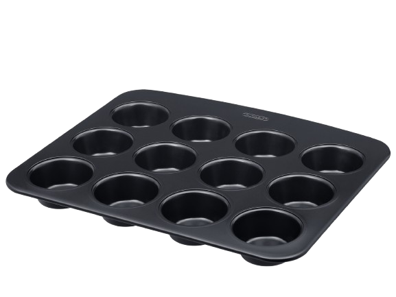 pyrex Metal muffin and cupcakes tray with easy grip - GLIDE