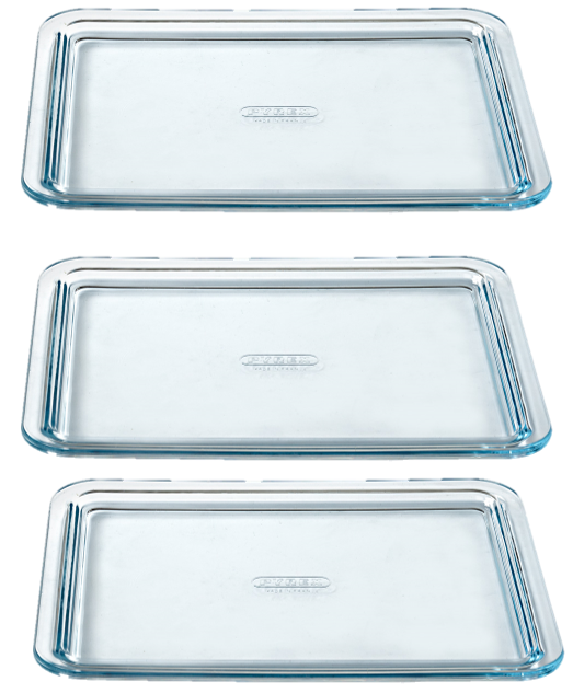 Pyrex Mini Multi-purpose Glass Oven Tray 24 X 19 Cm - Unit And Set