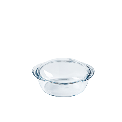 Pyrex Multi-purpose Round Glass Casserole Dish - 4 IN 1 Range