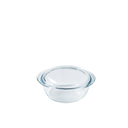 pyrex Multi-purpose round glass casserole dish - 4 IN 1 range