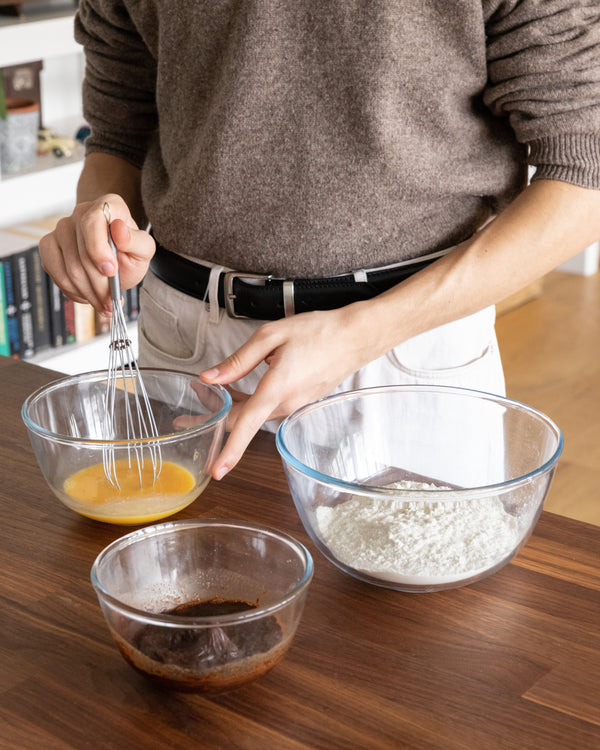 Pyrex Prep&Store - Set Of 3 Glass Mixing Bowls With Lid