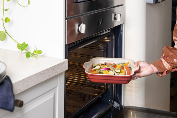 Pyrex Ceramic Square Oven Dish Creation