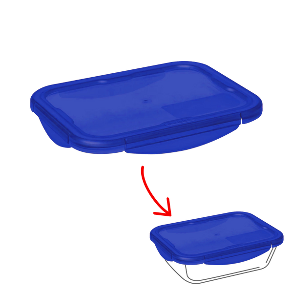 pyrex Cook&Go - Rectangular replacement lid