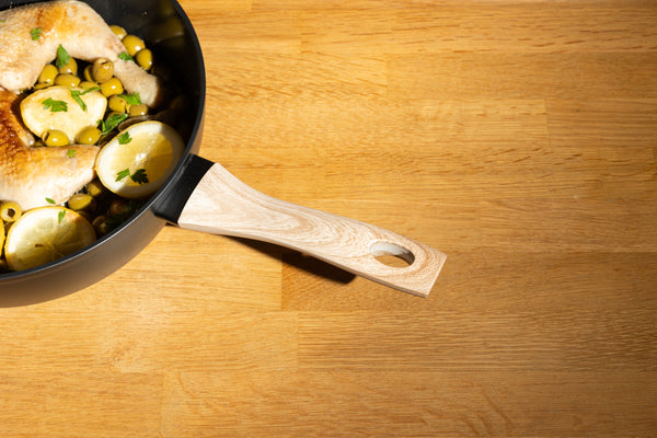 Pyrex Deep Frying Pan With Lid Cook&Care