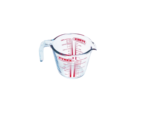 pyrex Glass measuring jug