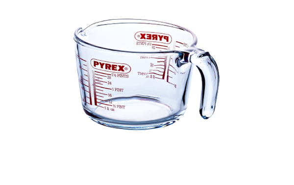 pyrex Glass measuring jug