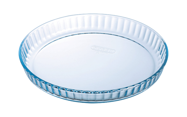 pyrex Glass round tart tin