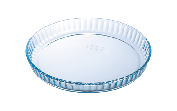 pyrex Glass round tart tin