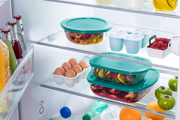 Pyrex Rectangular Glass Family Oven Dish With Lid For 6/8 People - Cook&Store