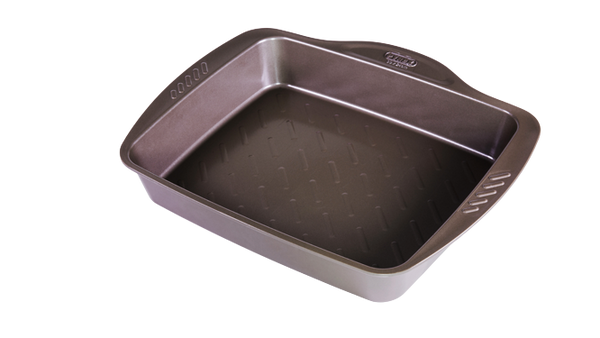 Pyrex Rectangular Metal Oven Dish With Easy Grip - AsimetriA