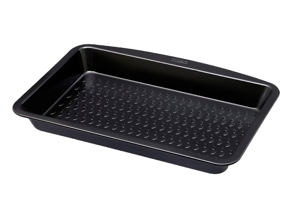 pyrex Rectangular metal oven dish with easy grip - GLIDE