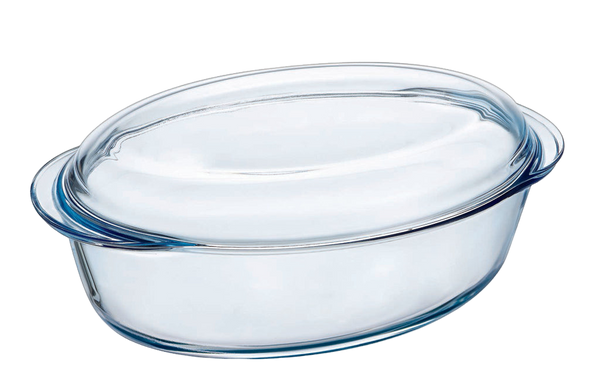 Pyrex Replacement Lid - Large Size Oval Glass Casserole Dish