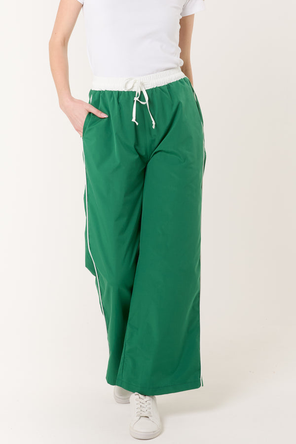 Qed London Elasticated Side Stripe Tracksuit Bottoms