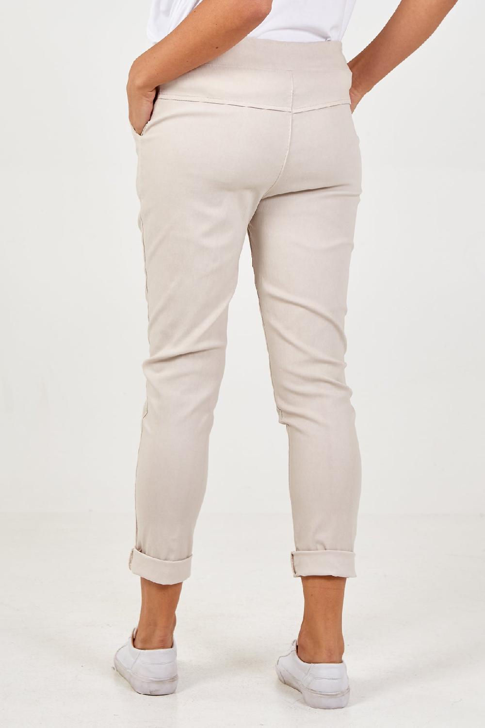 Qed London Magic Plain Smart Non-Crush Trouser (Extra Large)