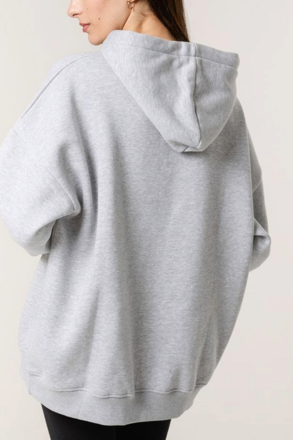 Qed London Abstract Face Hoodie