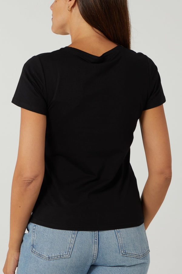 Qed London Amour Hearts Print T-Shirt