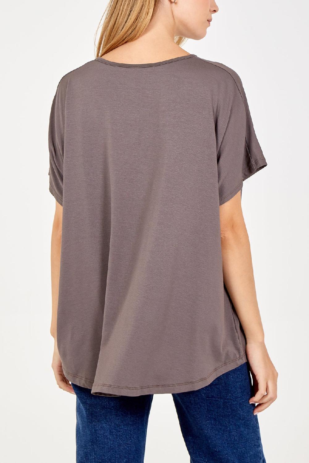 Qed London Basic Oversized Tee