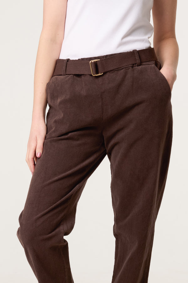 Qed London Belted Baby Corduroy Trousers