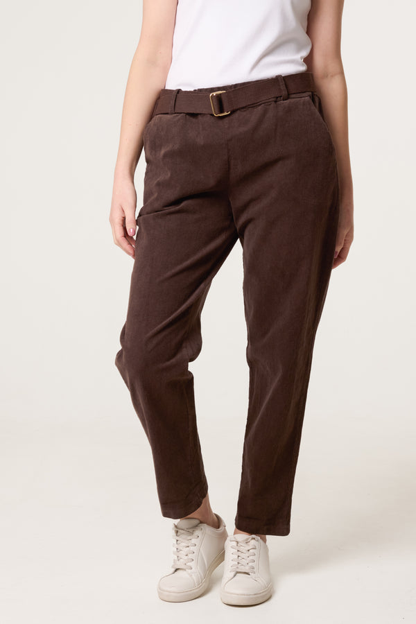 qed london Belted Baby Corduroy Trousers