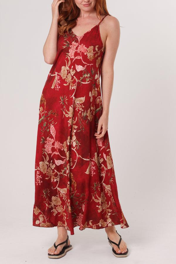 qed london Botanical Flower Cami Maxi Dress