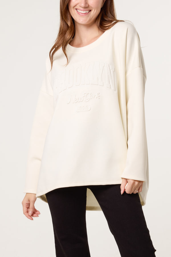 Qed London "Brooklyn" Soft Touch Sweatshirt