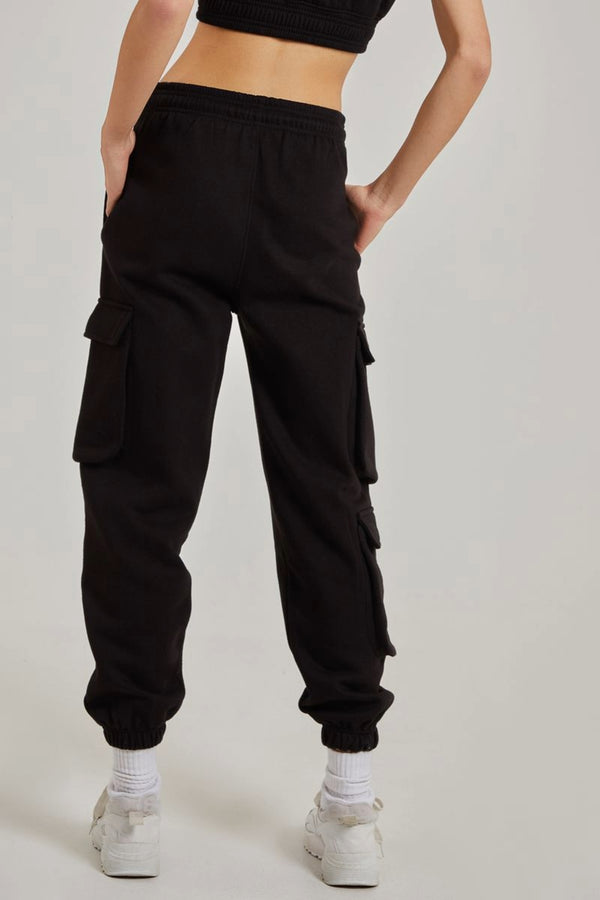 Qed London Cargo Cuffed Joggers