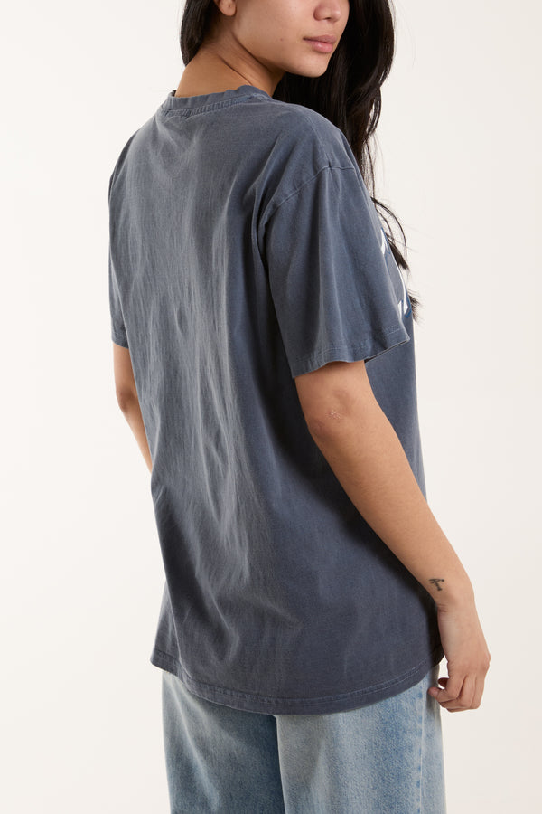 Qed London Chicago Print T-Shirt