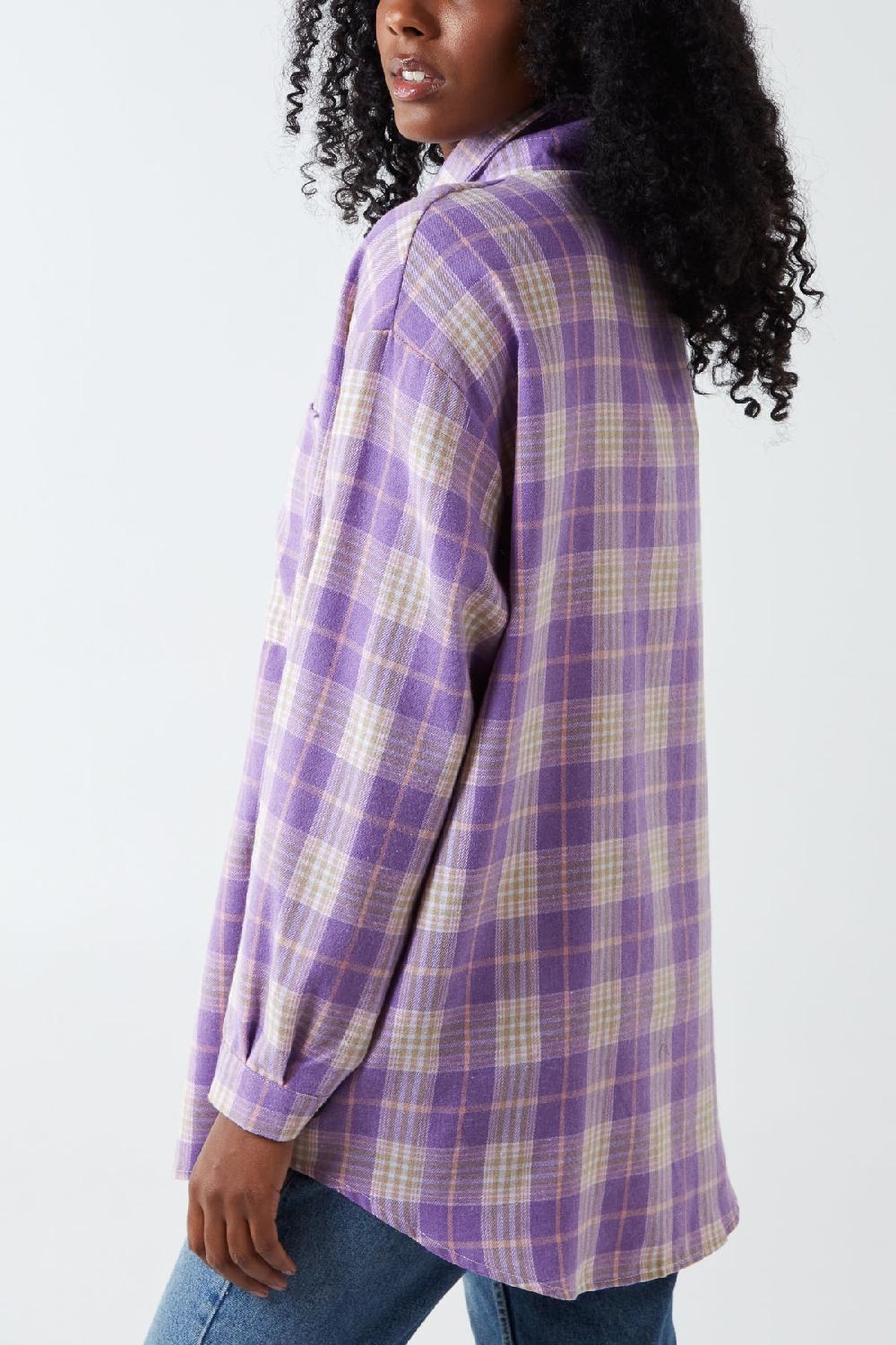 Qed London Combed Check Shirt