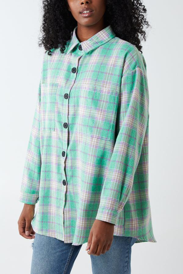 Qed London Combed Check Shirt