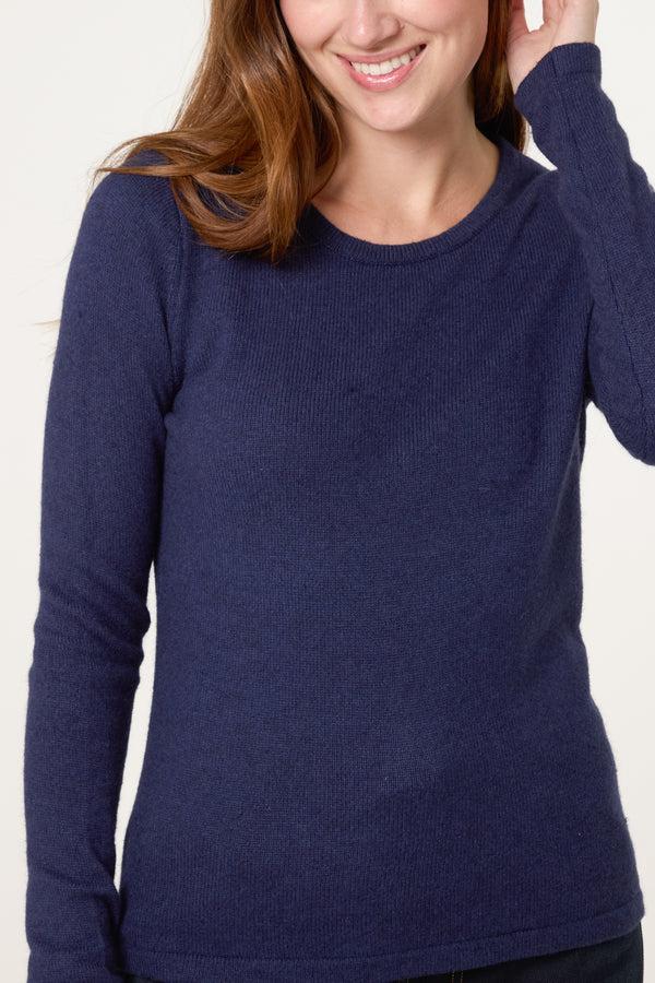 Qed London Crew Neck Soft Knit Jumper