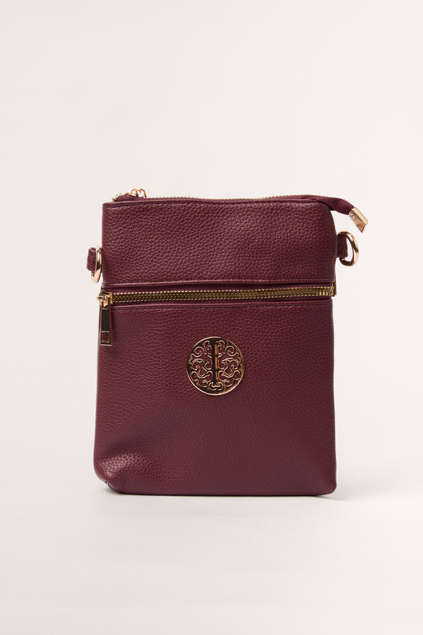 qed london Cross Body Pouch Bag