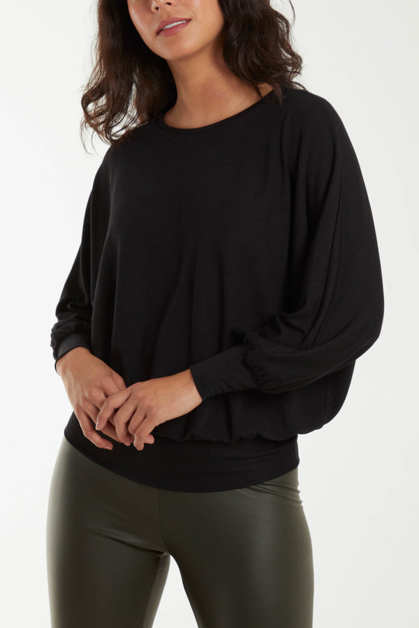 Qed London Diamante Heart Button Back Top