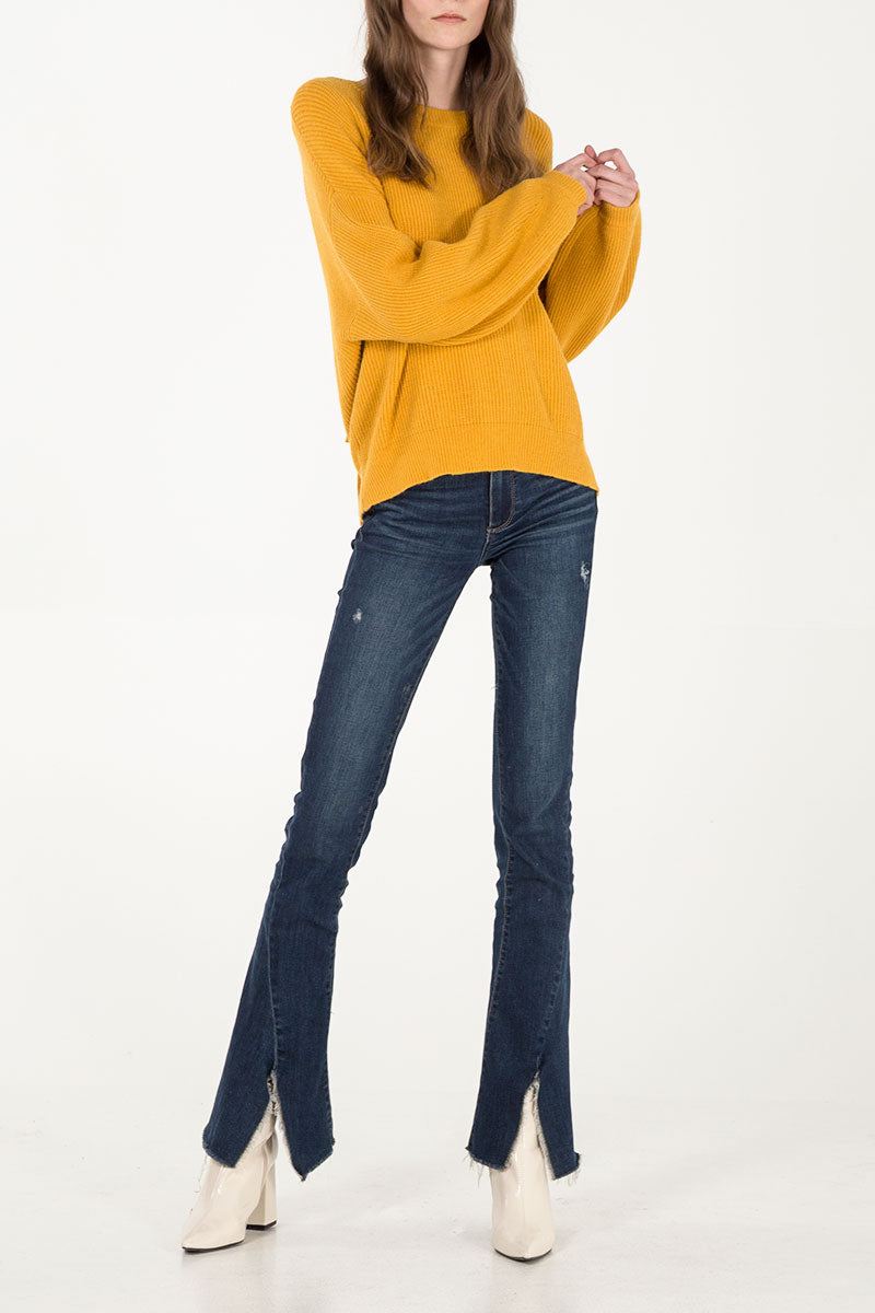 Qed London Diamante Tie Back Jumper