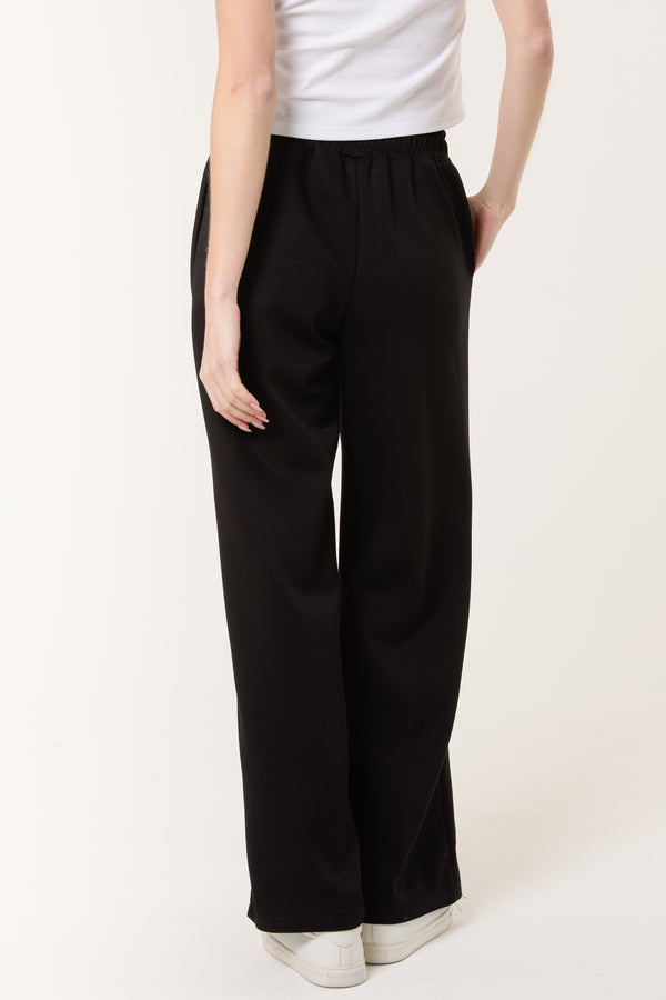 Qed London Drawstring Crease-Front Sweat Trousers