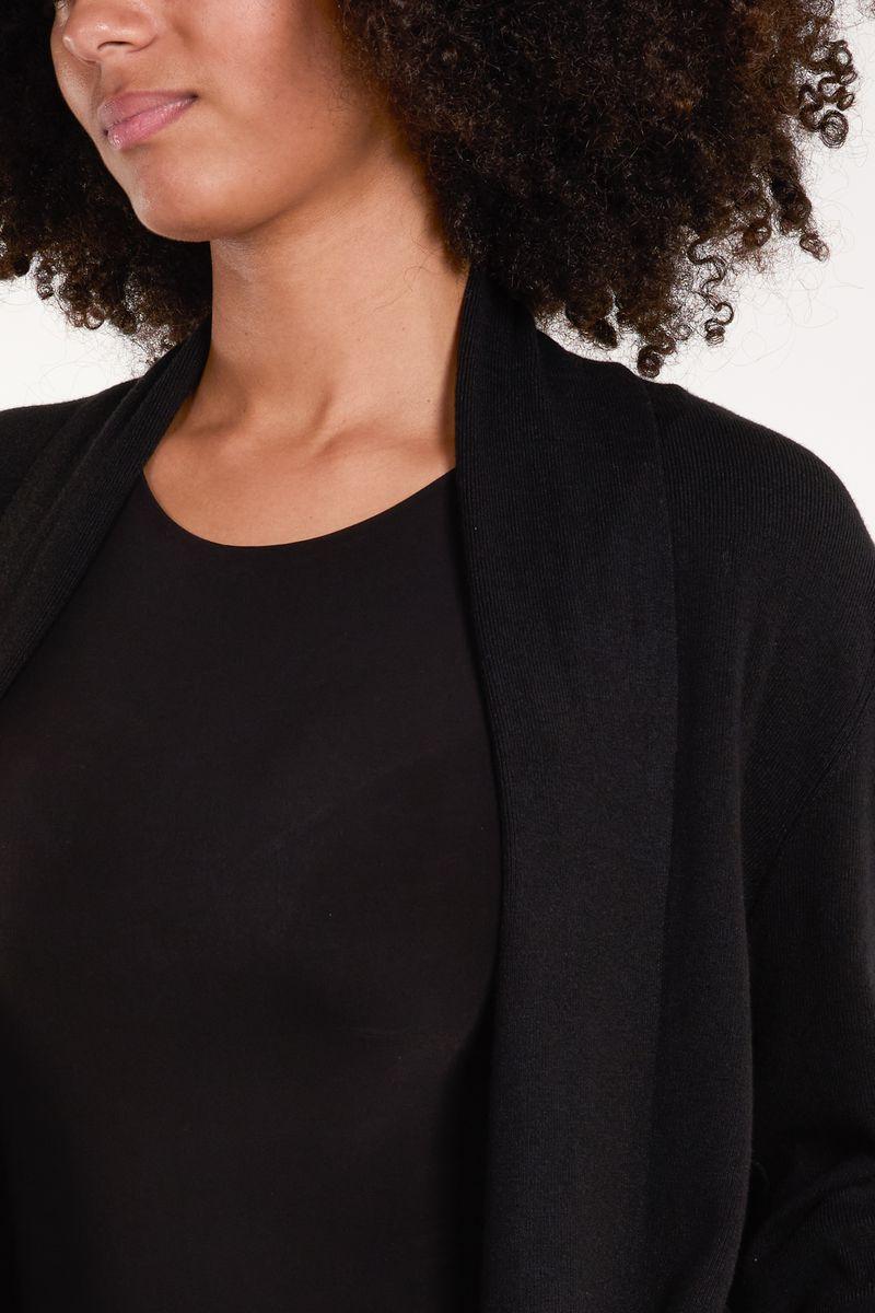 Qed London Edge To Edge Tassel Cardigan