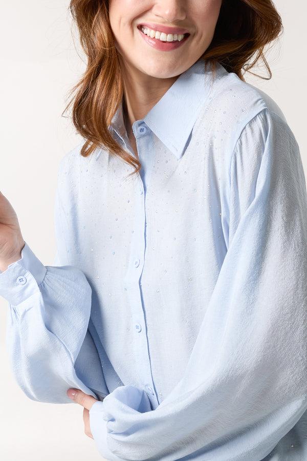 Qed London Embellished Classic Shirt