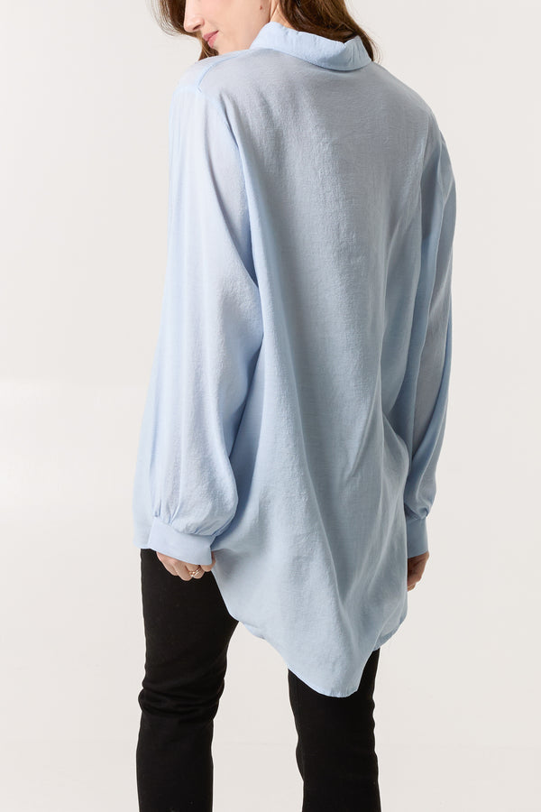 Qed London Embellished Classic Shirt