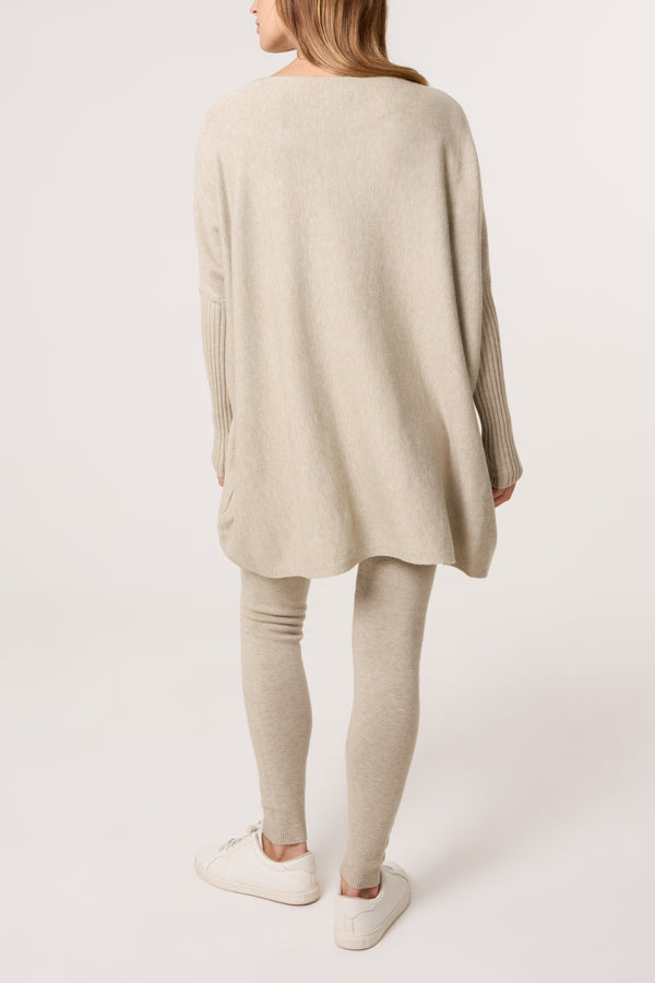 Qed London Embellished Hearts Jumper