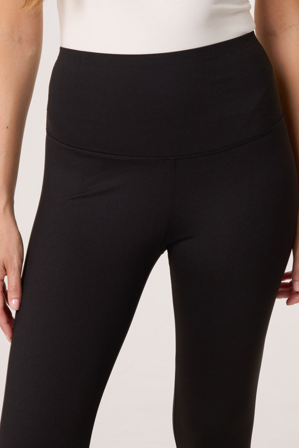 Qed London High Waist & Wide Waistband Legging