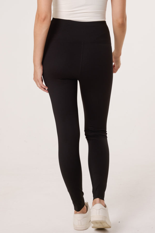 Qed London High Waist & Wide Waistband Legging