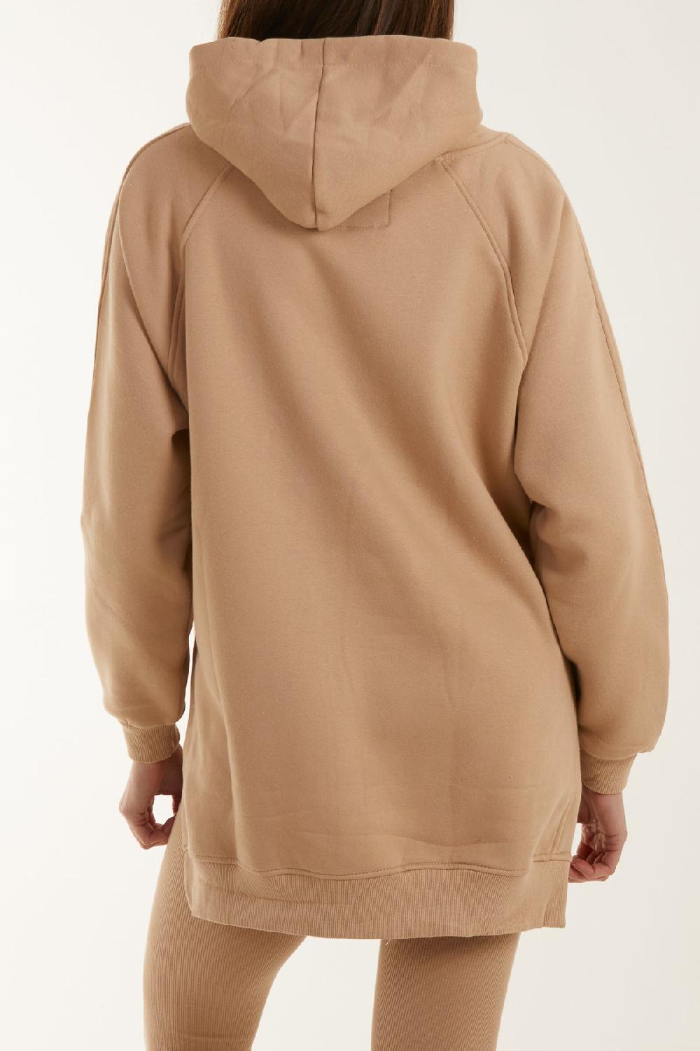 Qed London Hoodie & Ribbed Legging Co-Ord Set