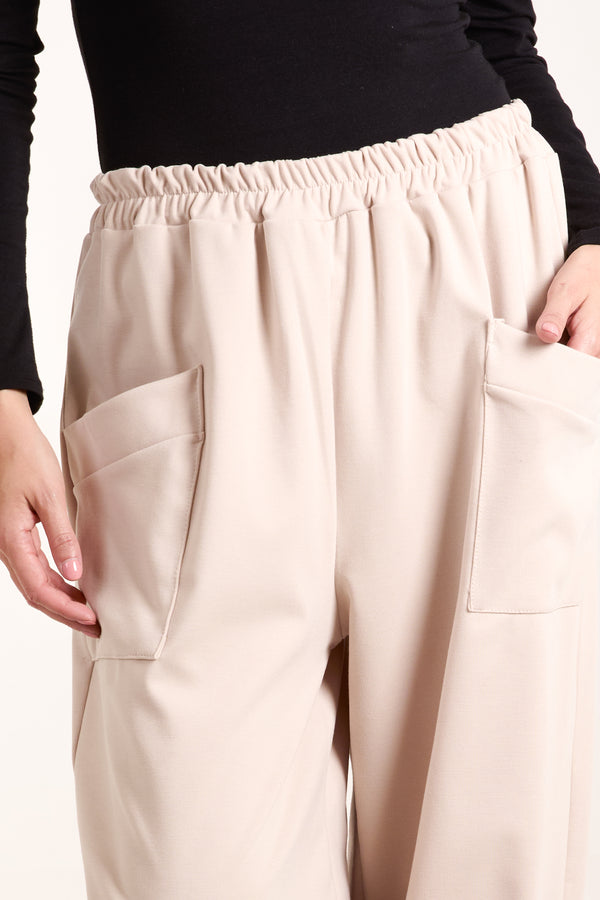 Qed London Jersey Split Hem Baggy Pocket Joggers