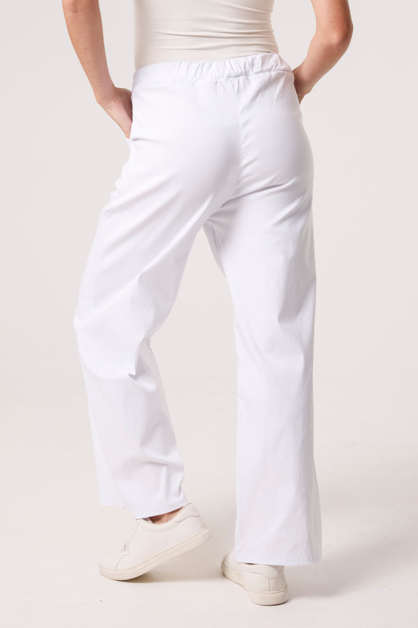 Qed London Magic Drawstring Wide Leg Trousers