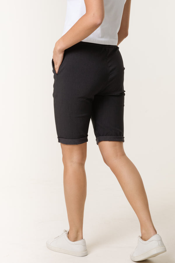 Qed London Magic Non-Crush Drawstring Shorts