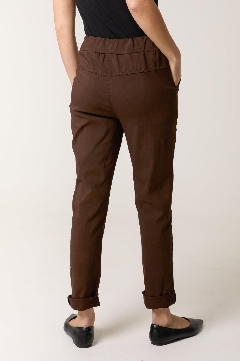 Qed London Magic Plain Smart Non-Crush Trouser