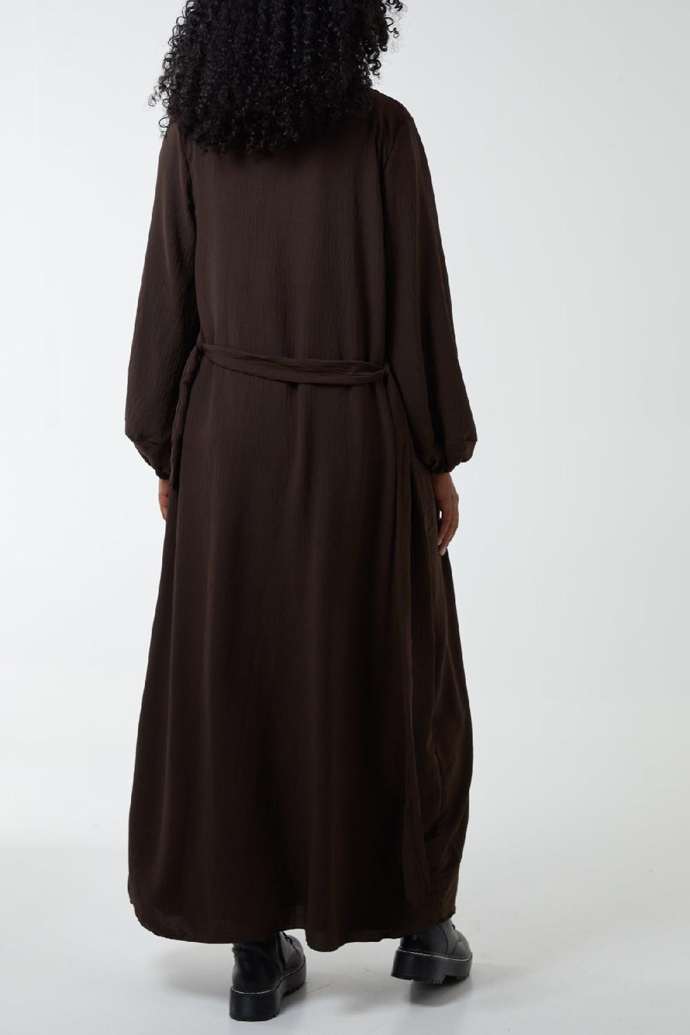 Qed London Maxi Kimono & Dress Co-Ord