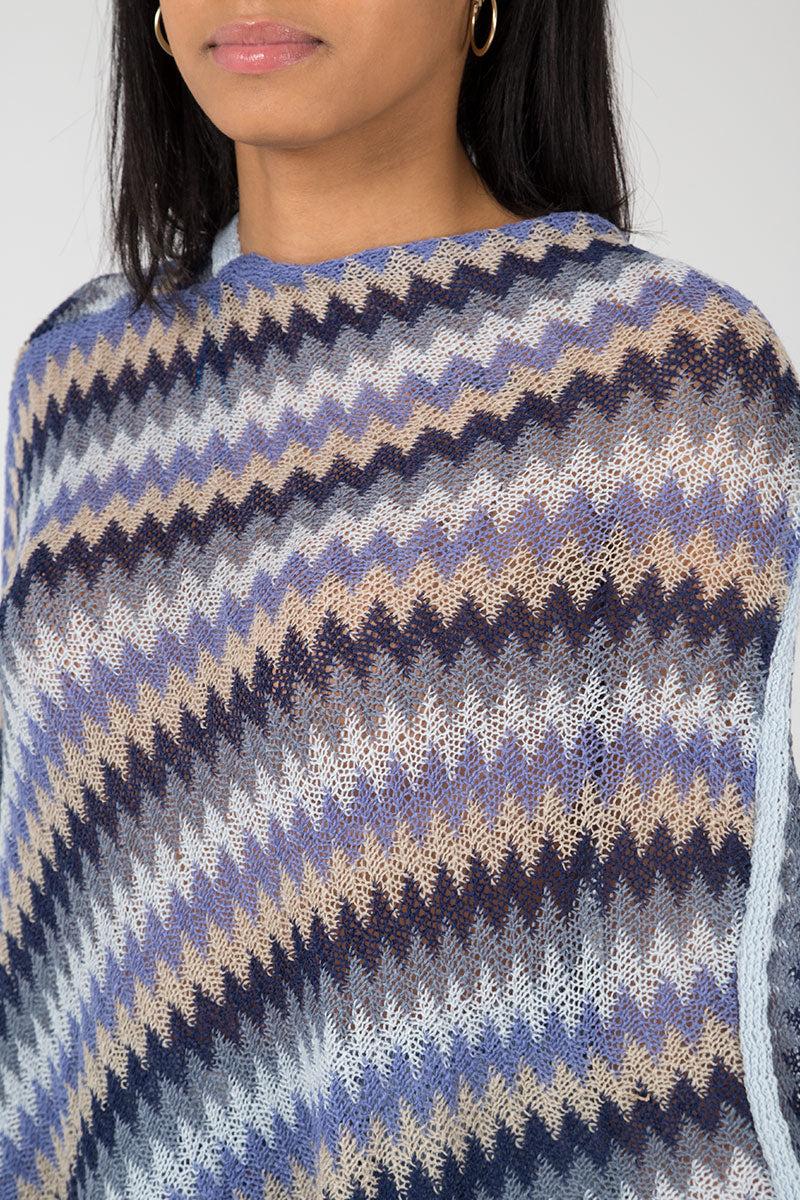 Qed London Missoni Poncho